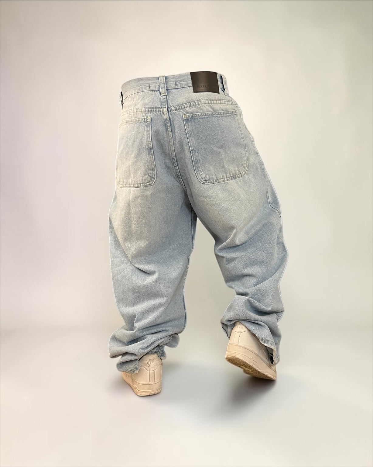 Super Baggy “Azul Nieve”