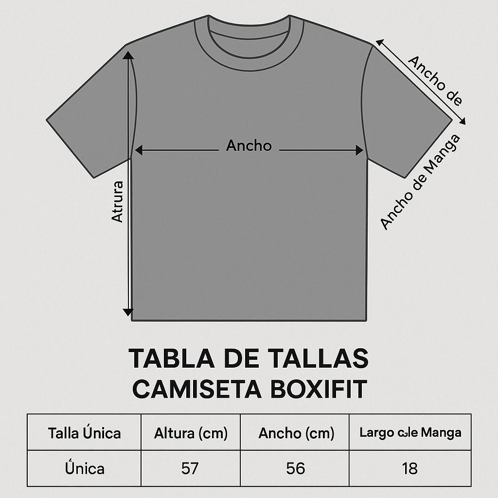 Camisetas BoxyFit básicas talla única