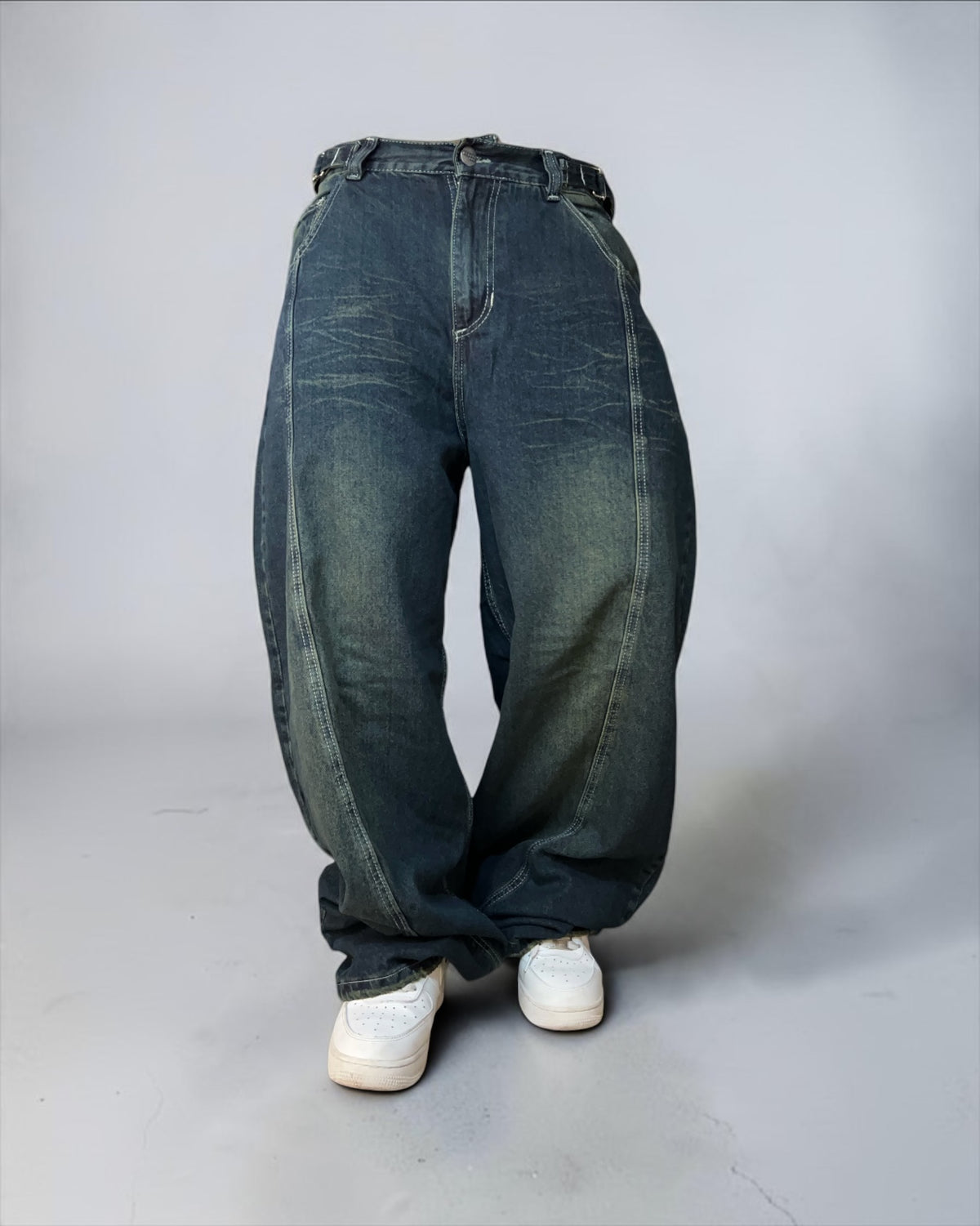 Super Baggy Tono especial “azul pantanoso”