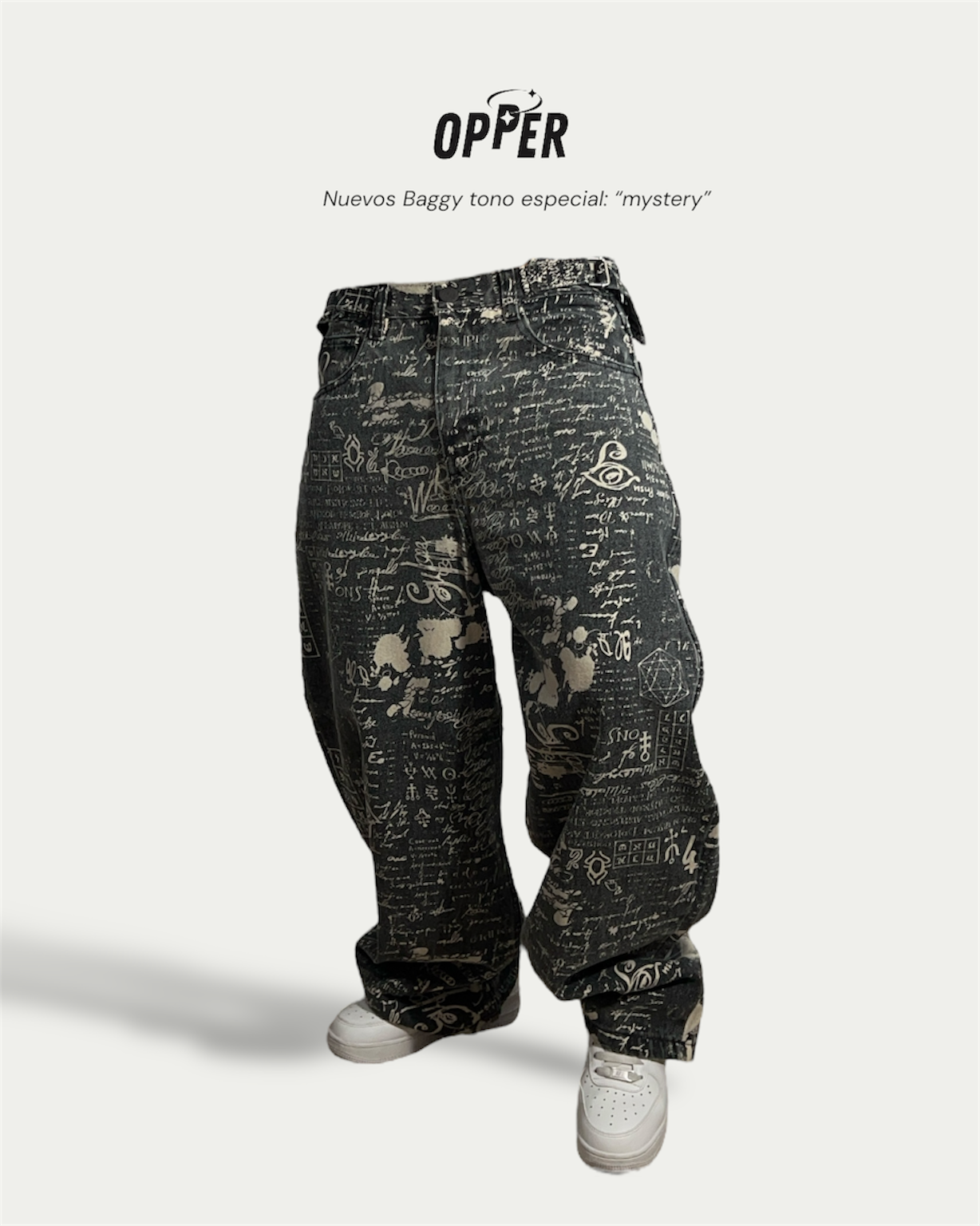 Baggy 100% algodón tono especial: MYSTERY