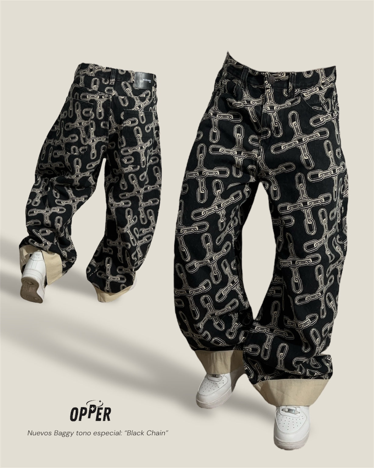 Baggy tono especial: Black Chain