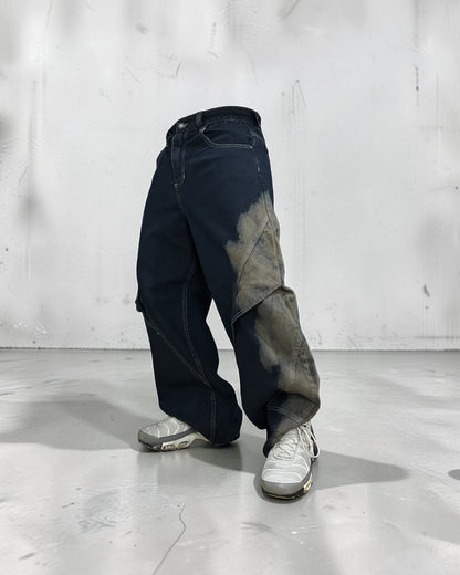 Baggy alas de ángel “Azul Petróleo”