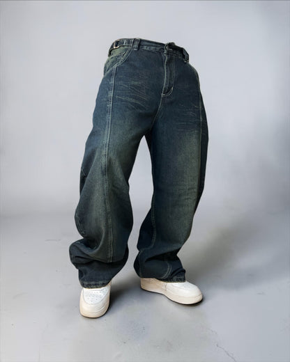 Super Baggy Tono especial “azul pantanoso”