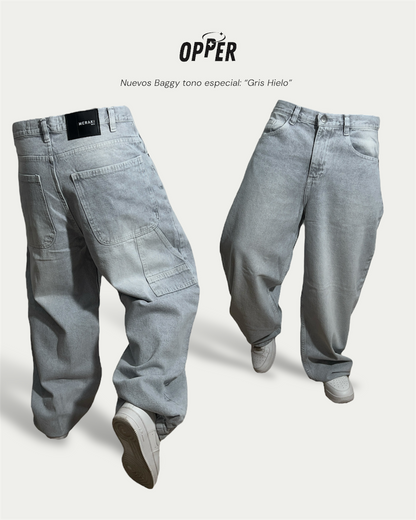 Baggy tono especial: Gris Hielo