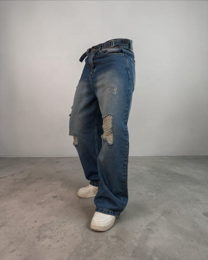 Baggy “Azul Abrasivo”
