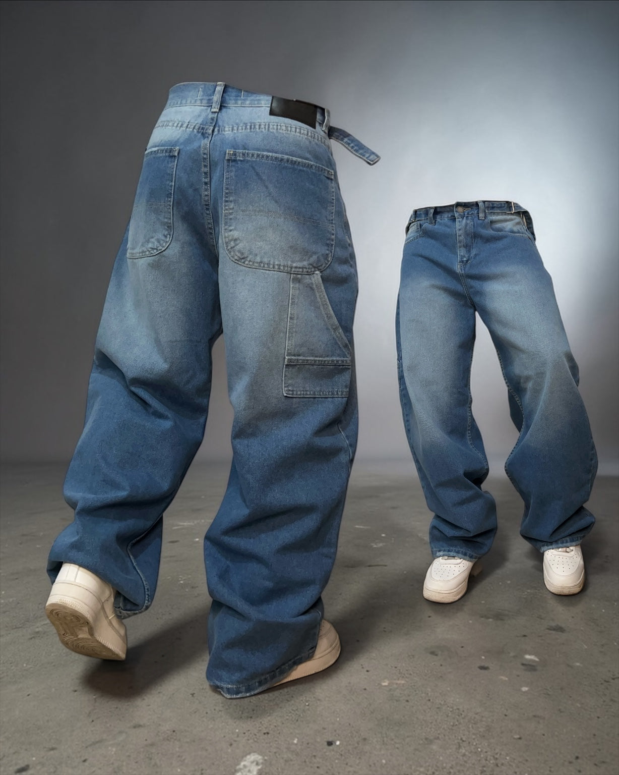 Jean Baggy Azul clásico