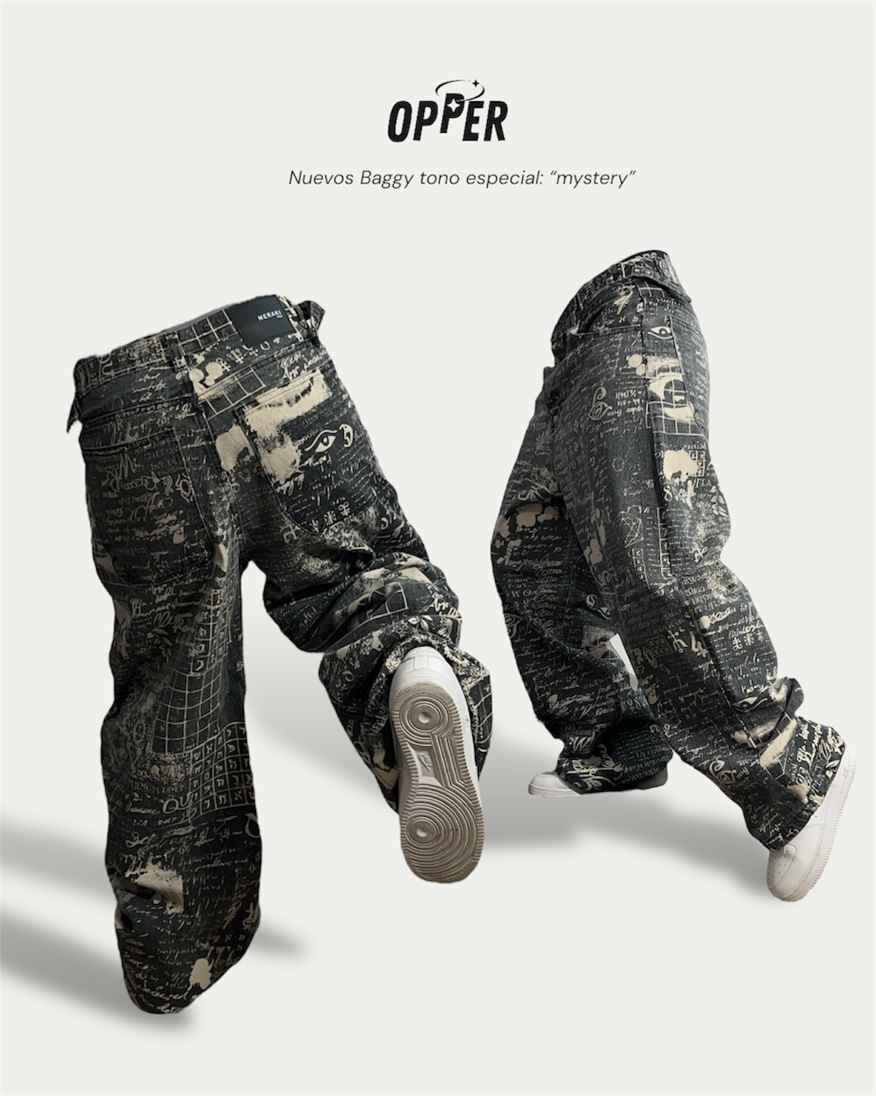 Baggy 100% algodón tono especial: MYSTERY