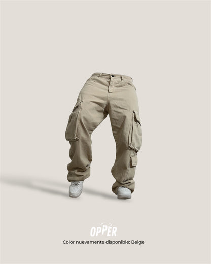Cargo Jean Ringside Beige