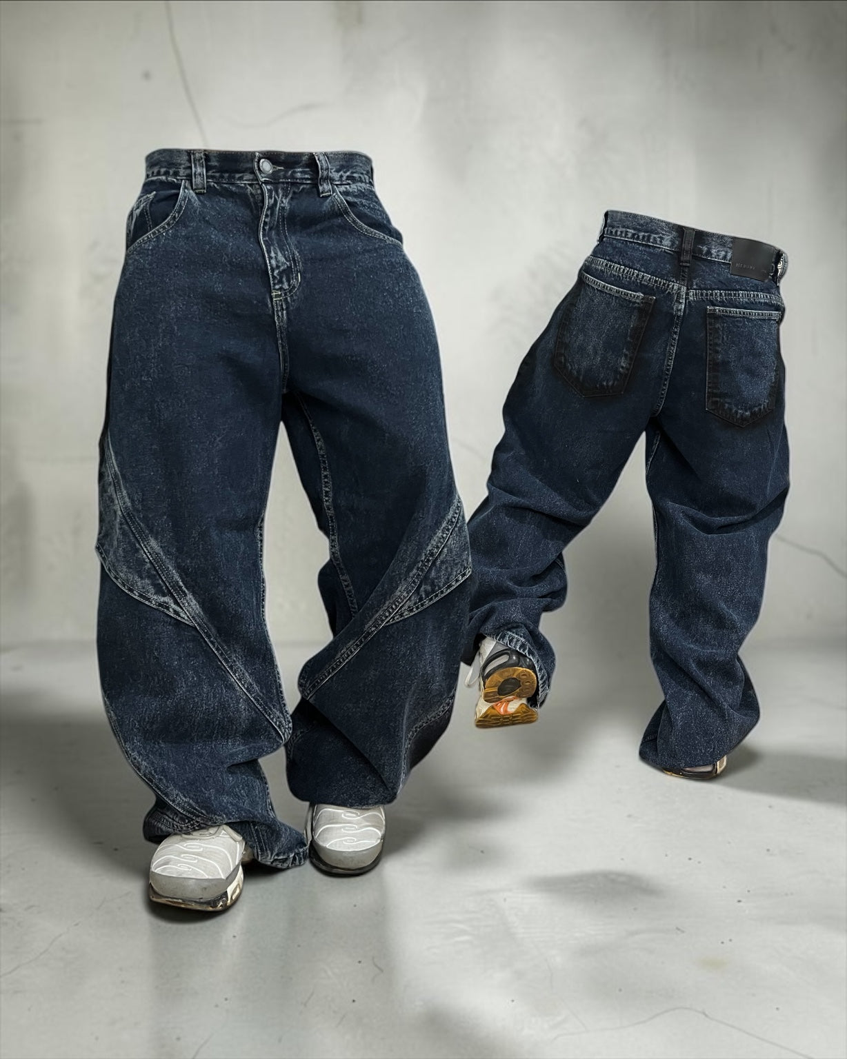 Baggy Alas de ángel “Azul Lavado”