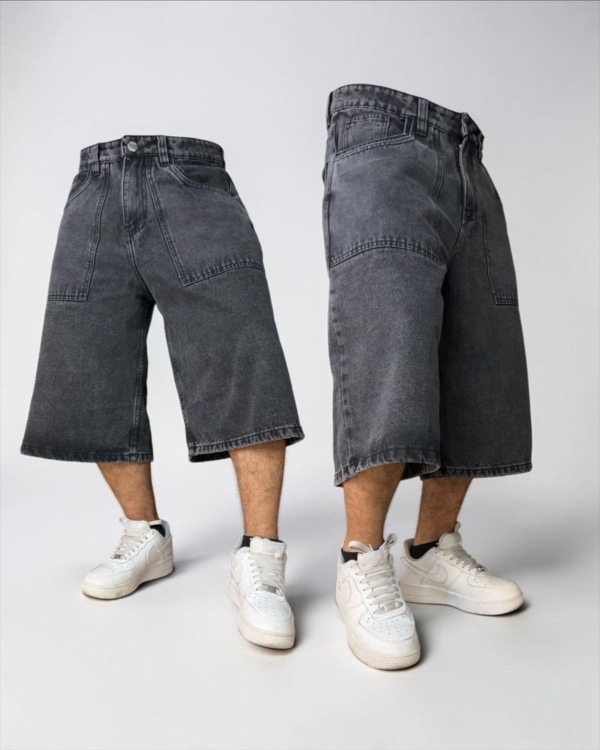 Jorts baggy “Nebula desgastado”