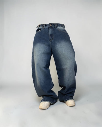 Baggy “Azul seco”