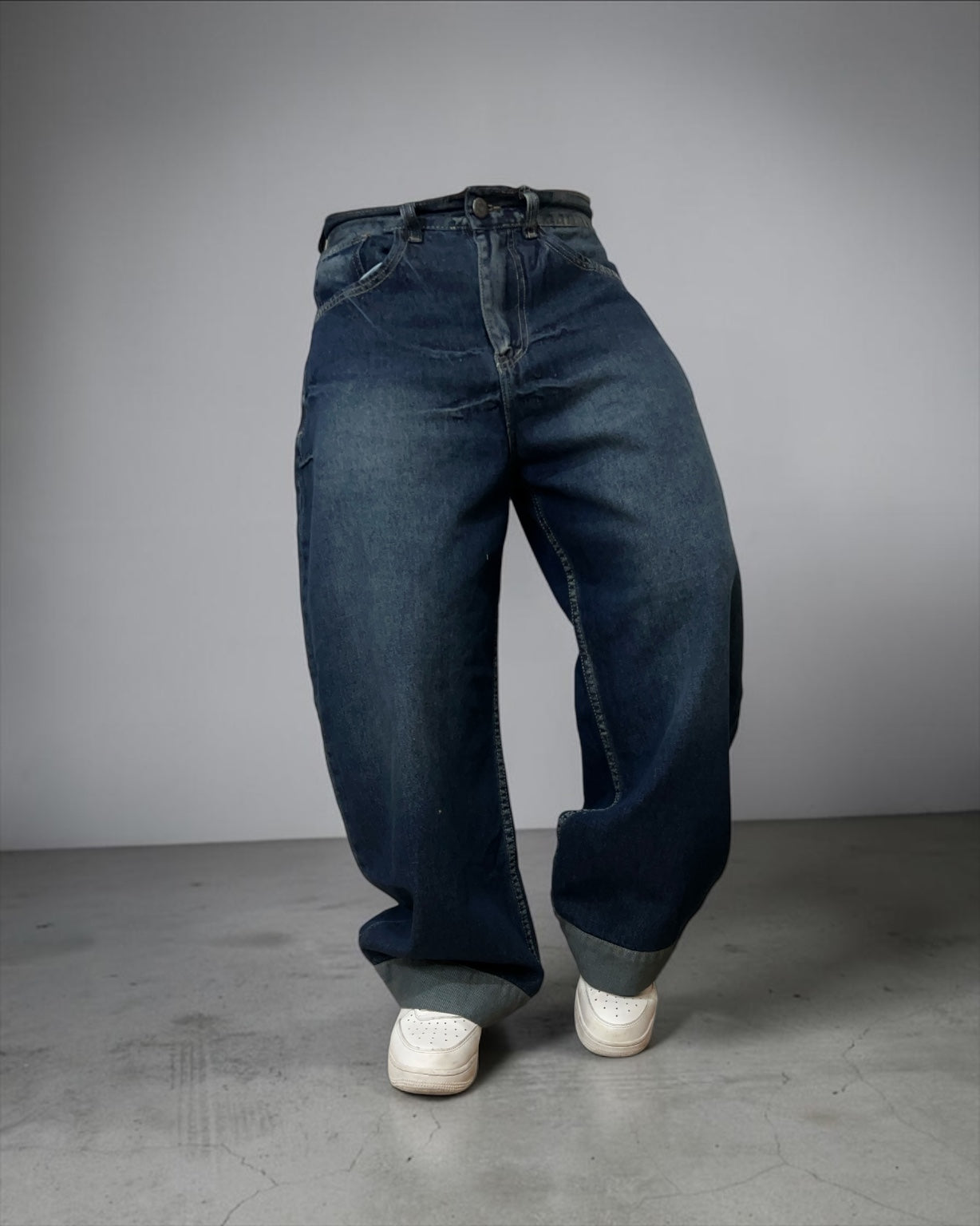 Jeans Baggy “Deep Blue”