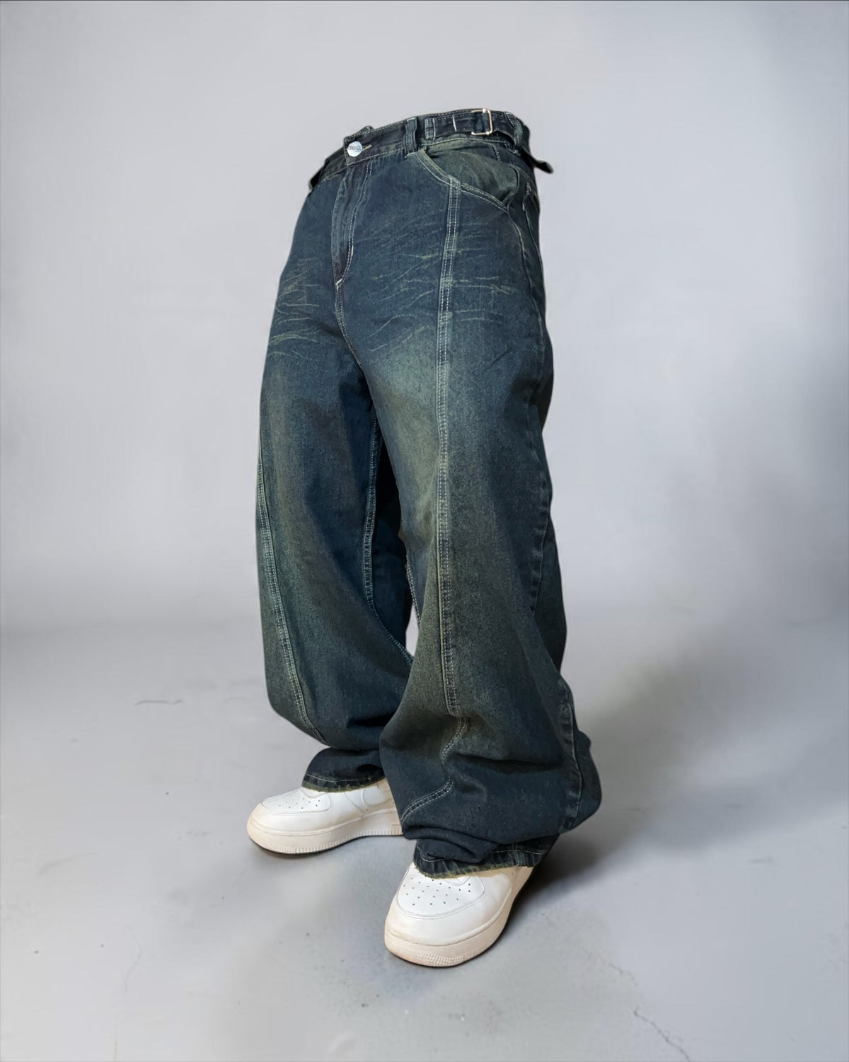 Super Baggy Tono especial “azul pantanoso”