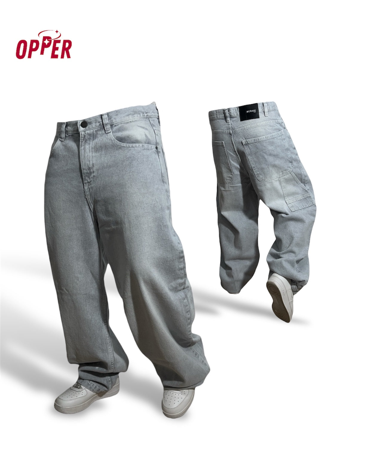 Baggy tono especial: Gris Hielo