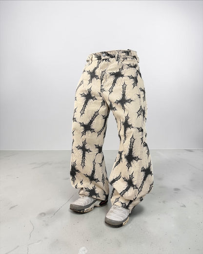 Baggy Tono especial “Cream Cross”