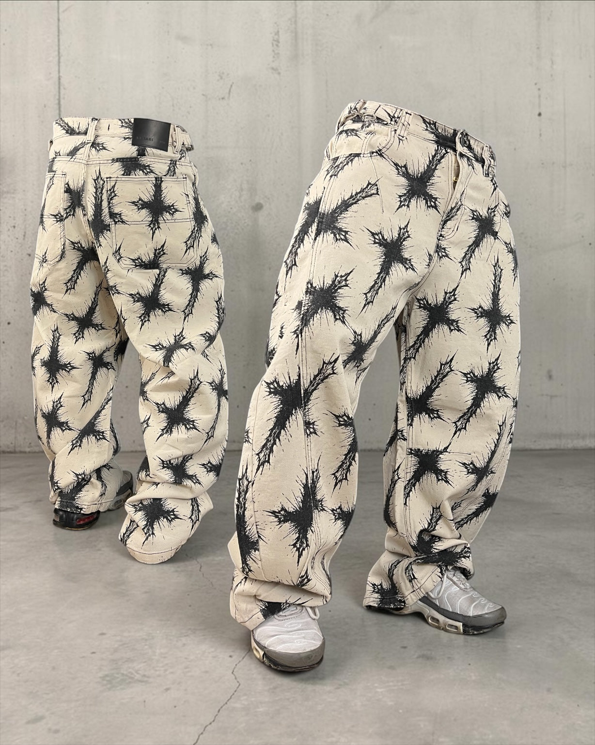Baggy Tono especial “Cream Cross”