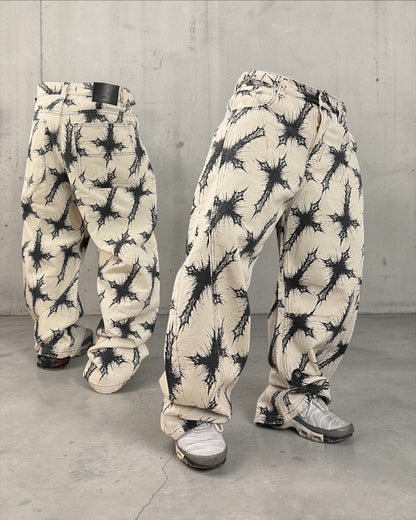 Baggy Tono especial “Cream Cross”