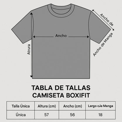 Camisetas BoxyFit básicas talla única