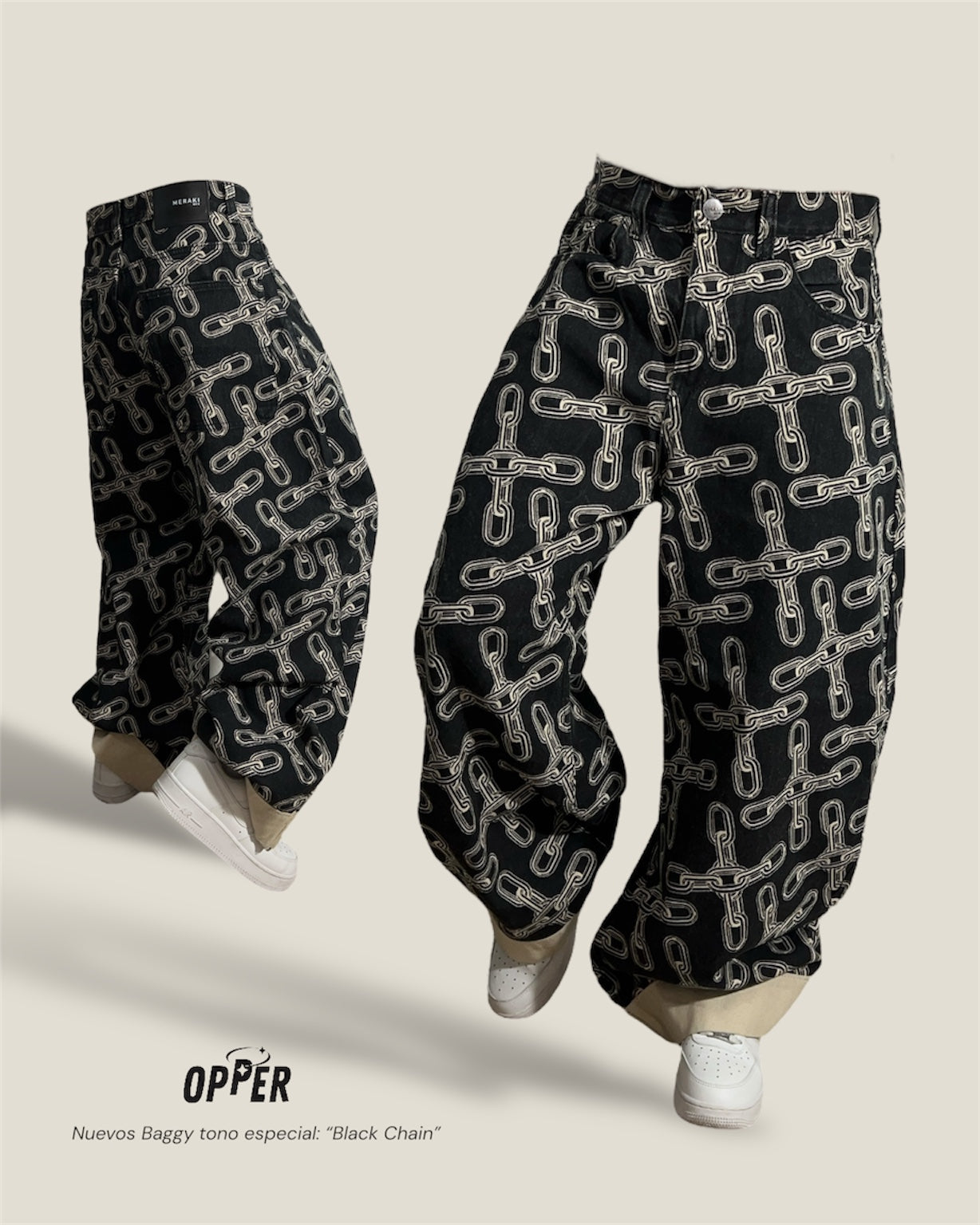 Baggy tono especial: Black Chain