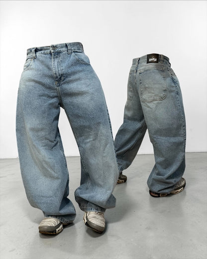 Súper Baggy Azul hielo