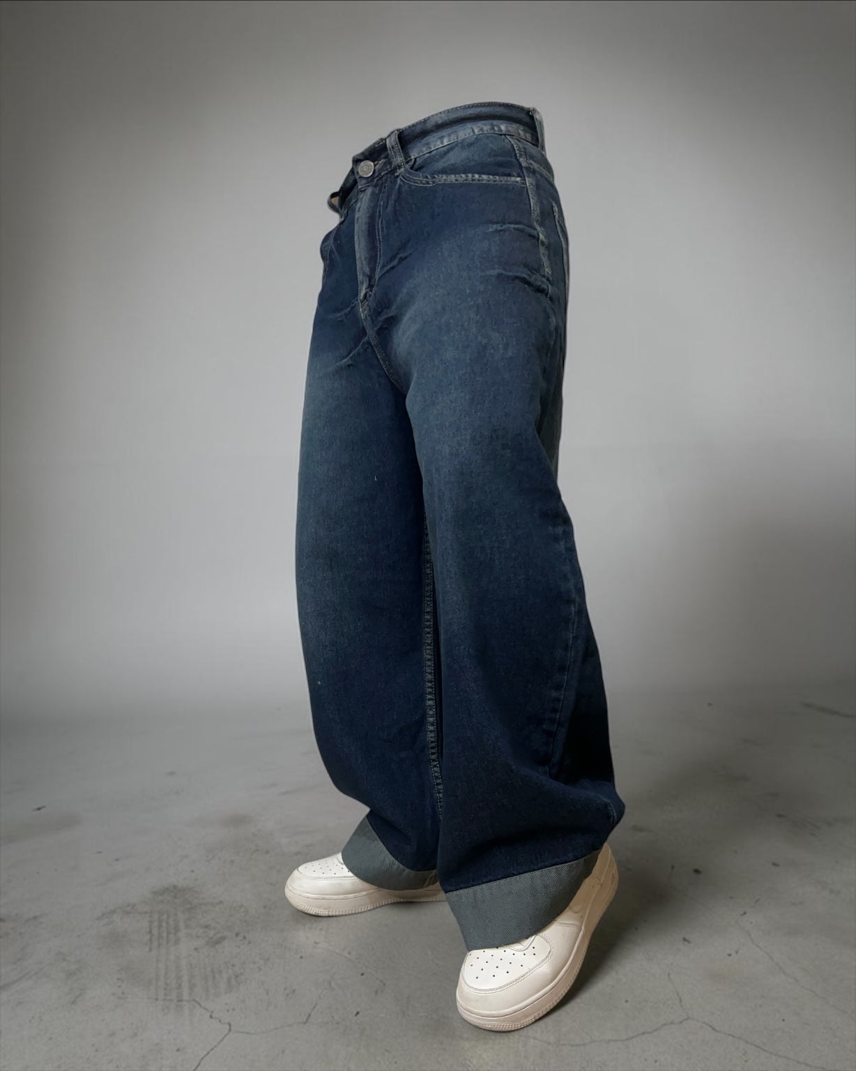 Jeans Baggy “Deep Blue”