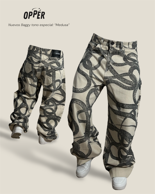 Baggy tono especial “Medusa”