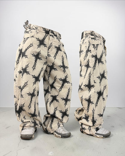 Baggy Tono especial “Cream Cross”