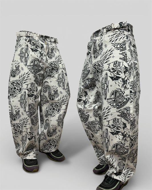 Jeans Baggy Tono especial: Tattoo