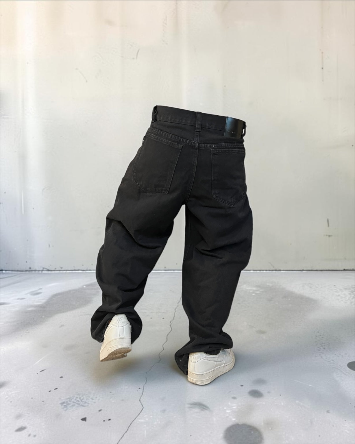 Baggy Alas de ángel Negro