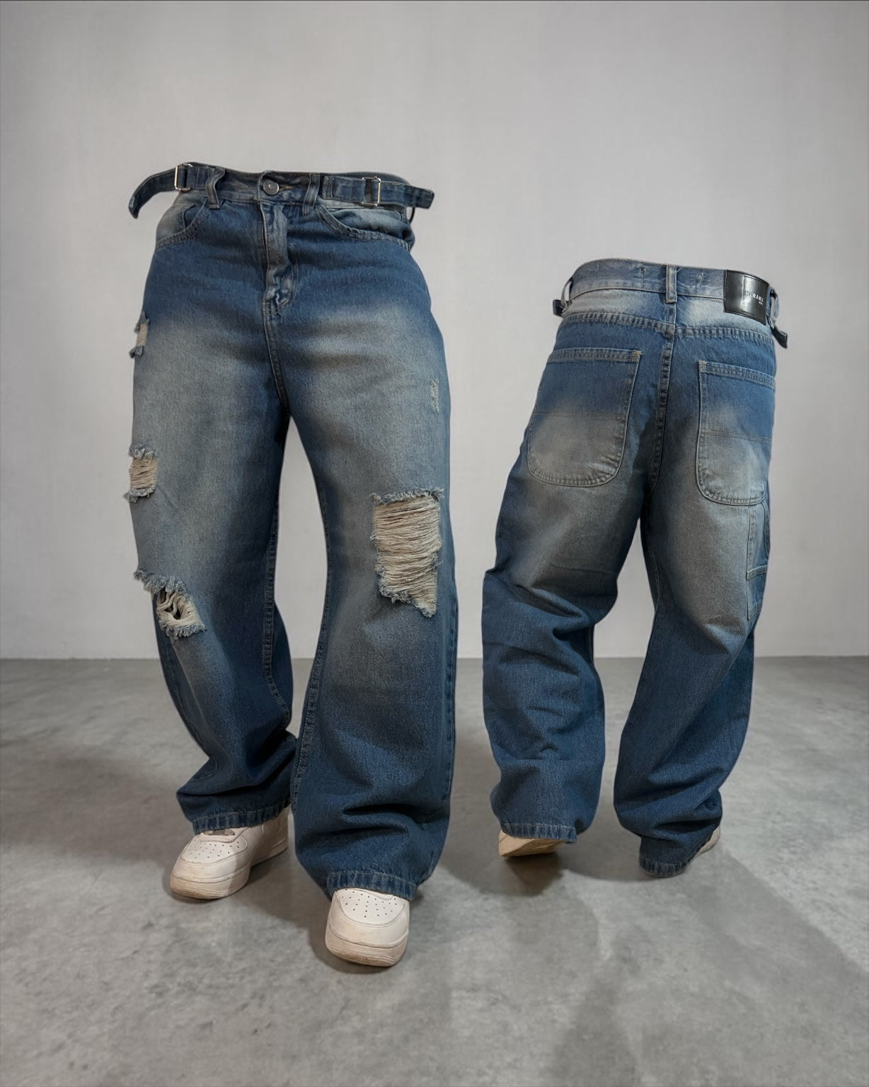 Baggy “Azul Abrasivo”