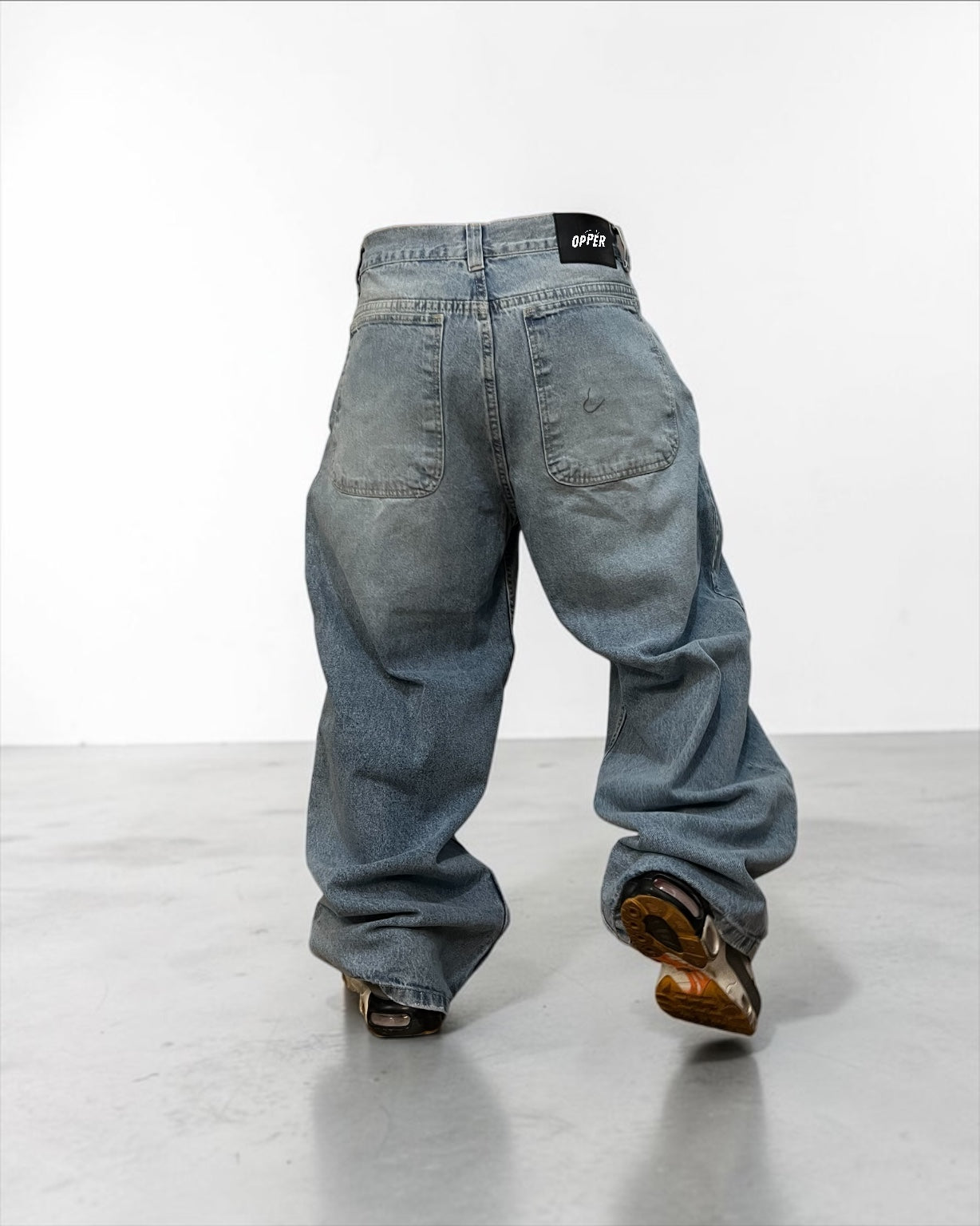 Súper Baggy Azul hielo