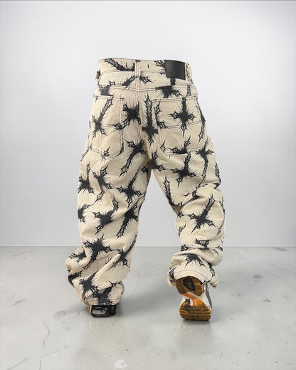 Baggy Tono especial “Cream Cross”