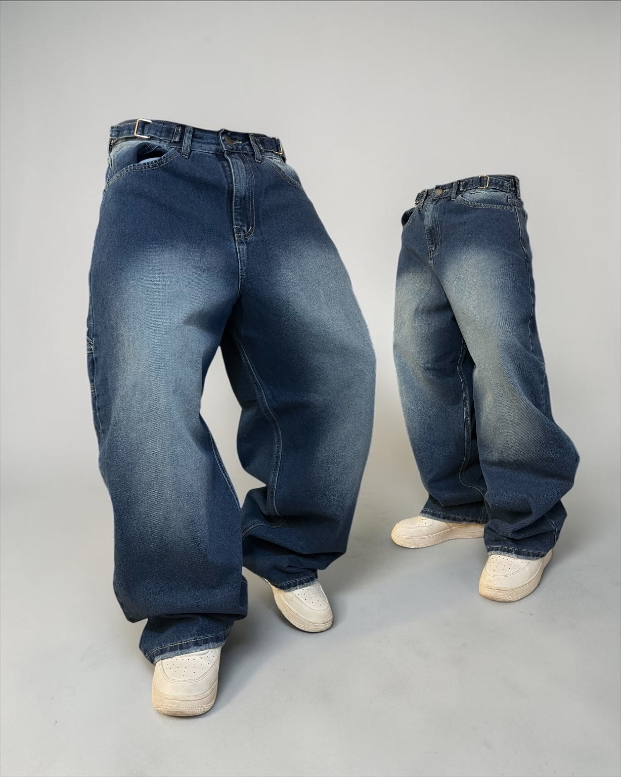 Baggy “Azul seco”