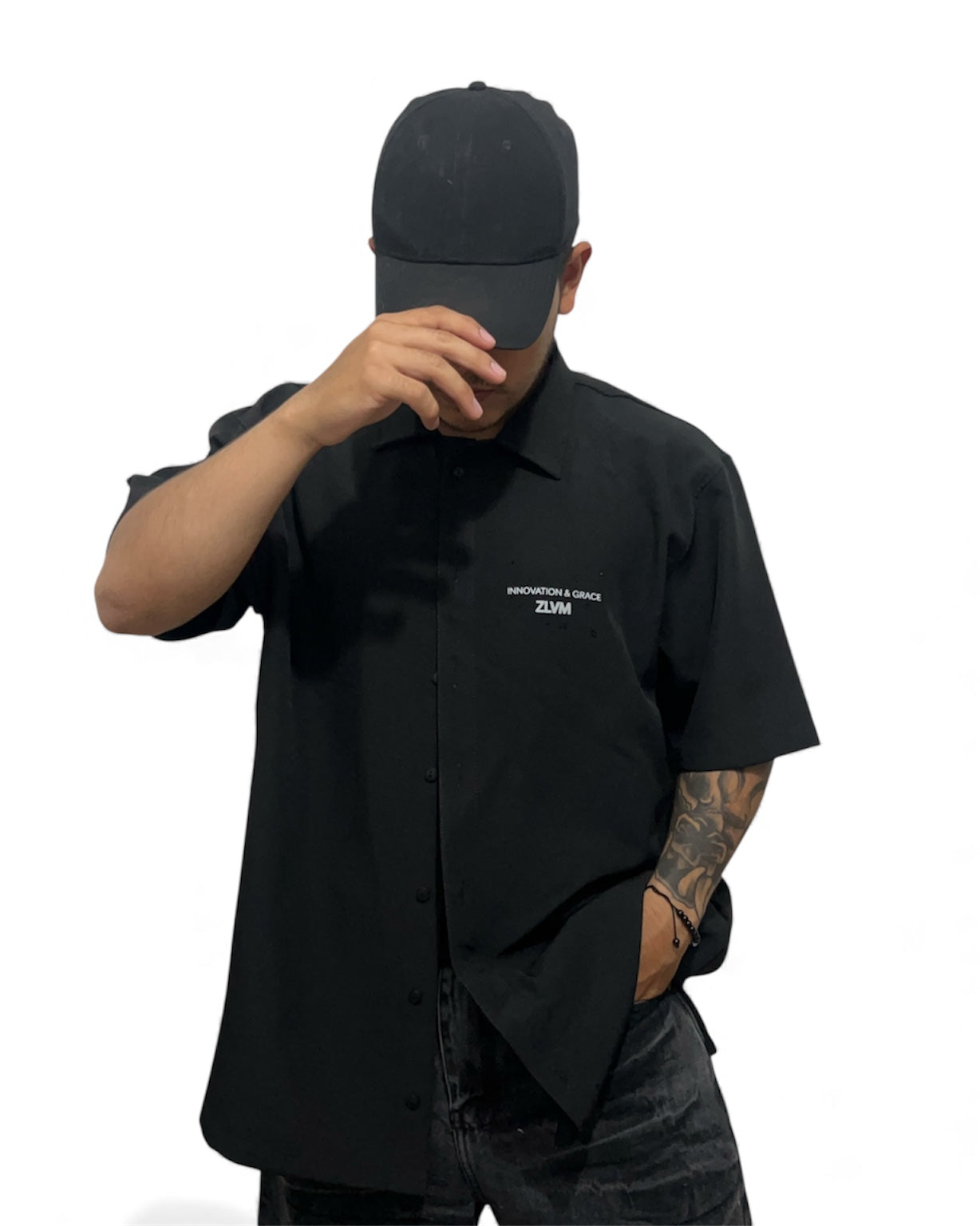 Camisas con piedreria de alto gramaje