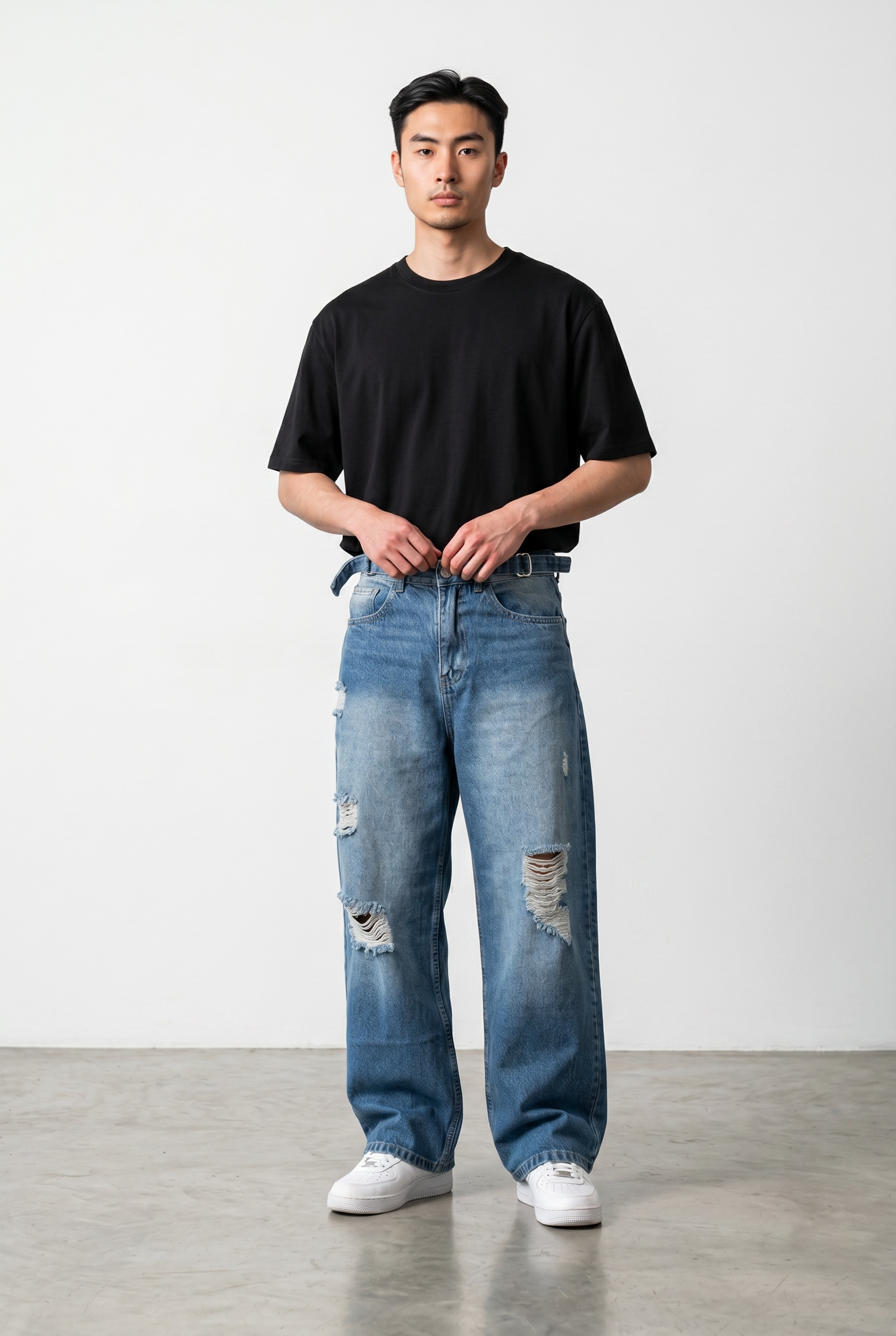 Baggy “Azul Abrasivo”