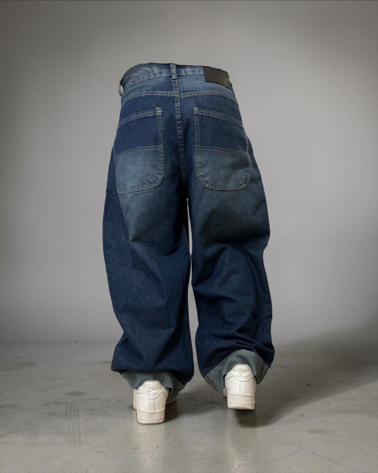Jeans Baggy “Deep Blue”