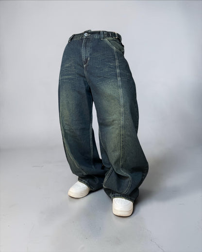 Super Baggy Tono especial “azul pantanoso”