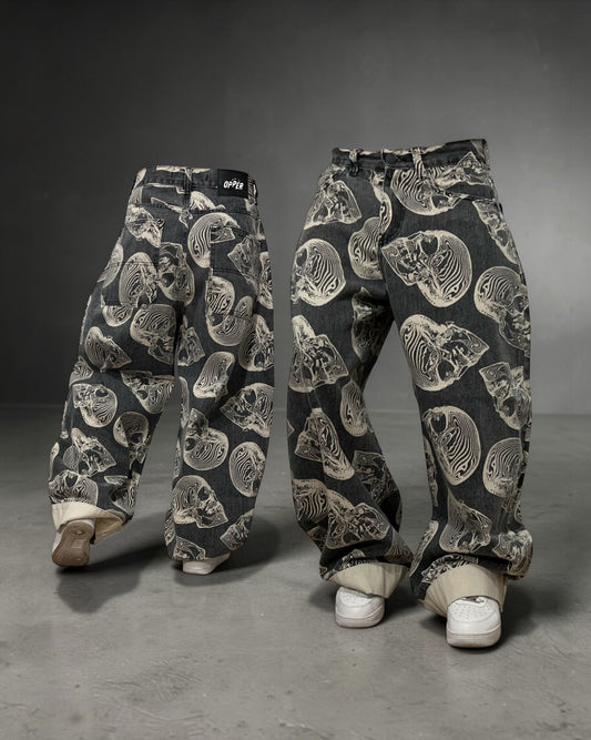 Baggy tono especial: SKULLS