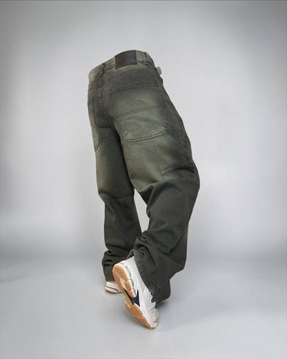Baggy tono especial “verde ocre”