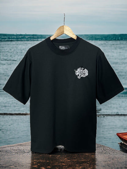 Camiseta oversize Yōkai Collection Negra