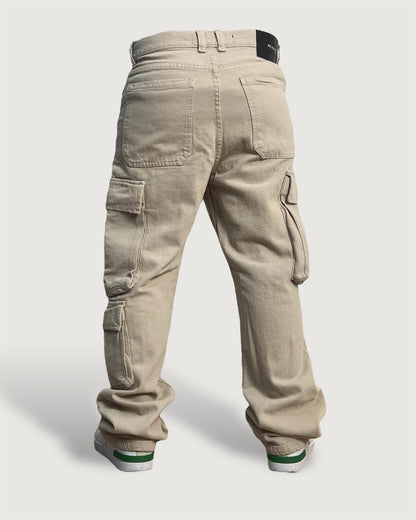 Cargo Jean Ringside Beige