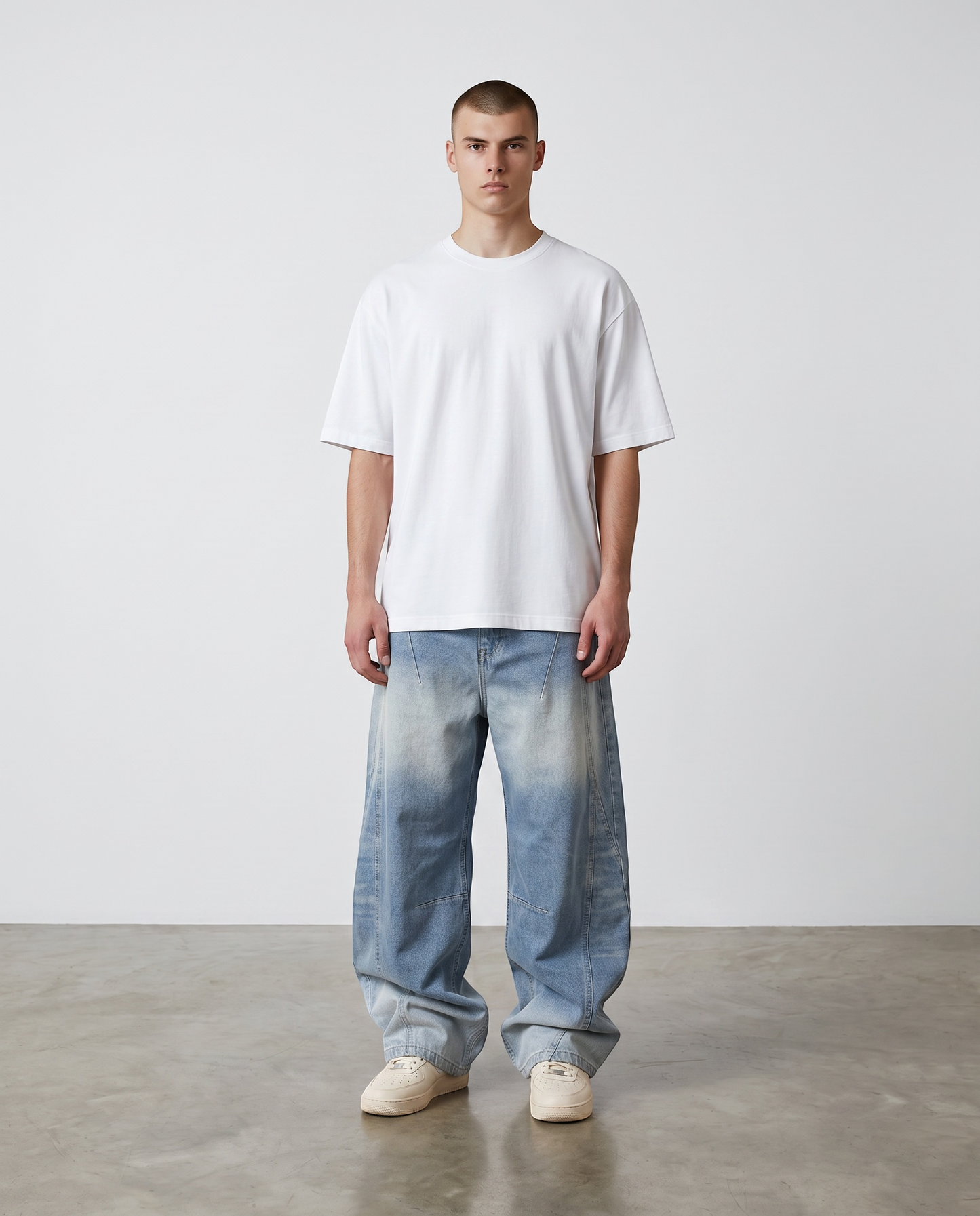 Súper Baggy azul nube